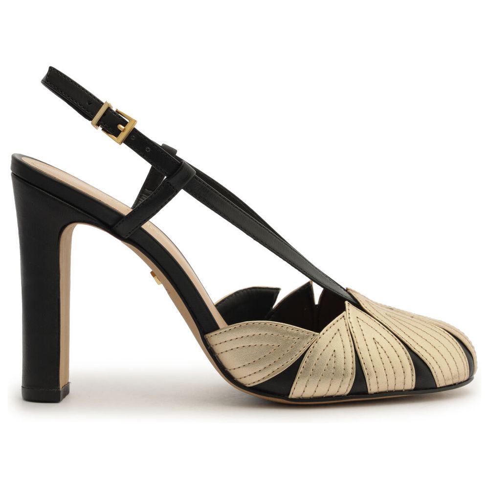 scarpin-arezzo-preto-couro-salto-medio-folhas-douradas-1