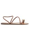 rasteira-arezzo-marrom-com-tiras-finas-e-dourado-no-dedo-1