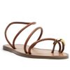 rasteira-arezzo-marrom-com-tiras-finas-e-dourado-no-dedo-2