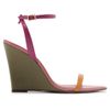 sandalia-arezzo-rosa-laranja-couro-salto-anabela-bico-folha-1