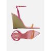 sandalia-arezzo-rosa-laranja-couro-salto-anabela-bico-folha-4