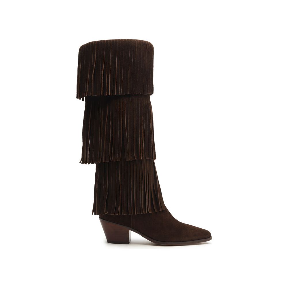 bota-arezzo-marrom-cafe-suede-cano-medio-bloco-franjas-1 bota-arezzo-marrom-cafe-suede-cano-medio-bloco-franjas-1