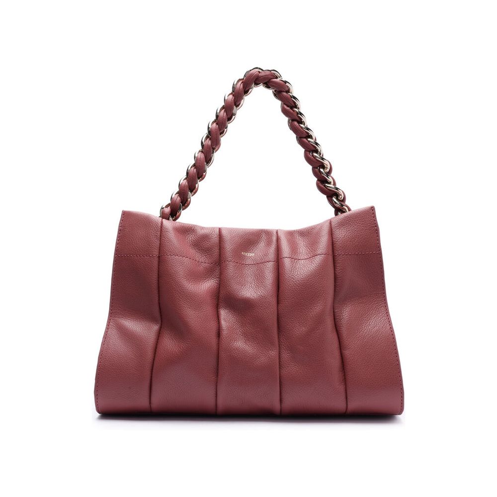 bolsa-arezzo-tote-grande-couro-rosa-alca-corrente-1