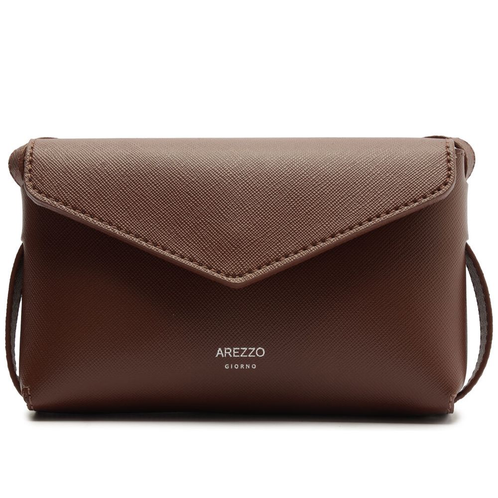 bolsa-arezzo-tiracolo-pequena-envelope-marrom-1