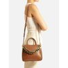 bolsa-arezzo-satchel-marrom-pequena-corrente-matelasse-2