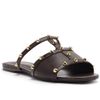 flat-arezzo-marrom-couro-tiras-tachas-douradas-2