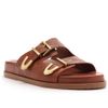 papete-arezzo-marrom-caramel-couro-tiras-metais-fivela-3