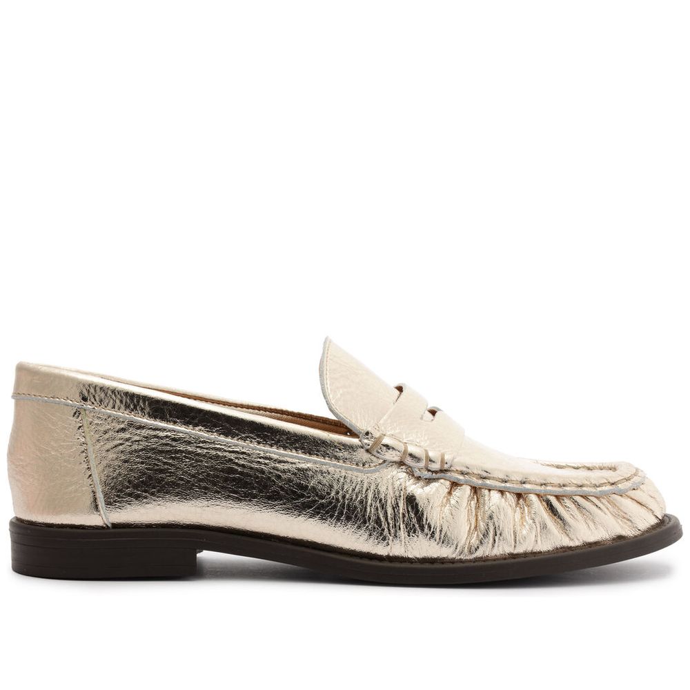 mocassim-arezzo-dourado-couro-franzido-tira-1