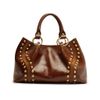 bolsa-arezzo-tote-marrom-couro-grande-rebites-1
