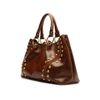 bolsa-arezzo-tote-marrom-couro-grande-rebites-2
