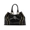 bolsa-arezzo-tote-preta-couro-grande-rebites-5001-1