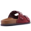 sandalia-arezzo-slide-bordo-couro-tiras-fivelas-3