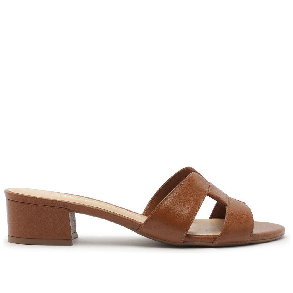 tamanco-arezzo-couro-marrom-salto-bloco-tira-vazada-1 tamanco-arezzo-couro-marrom-salto-bloco-tira-vazada-1