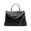 bolsa-arezzo-satchel-preta-couro-claire-grande-1