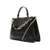 bolsa-arezzo-satchel-preta-couro-claire-grande-3