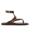 sandalia-schutz-flat-marrom-tachas-douradas-e-prateadas-1