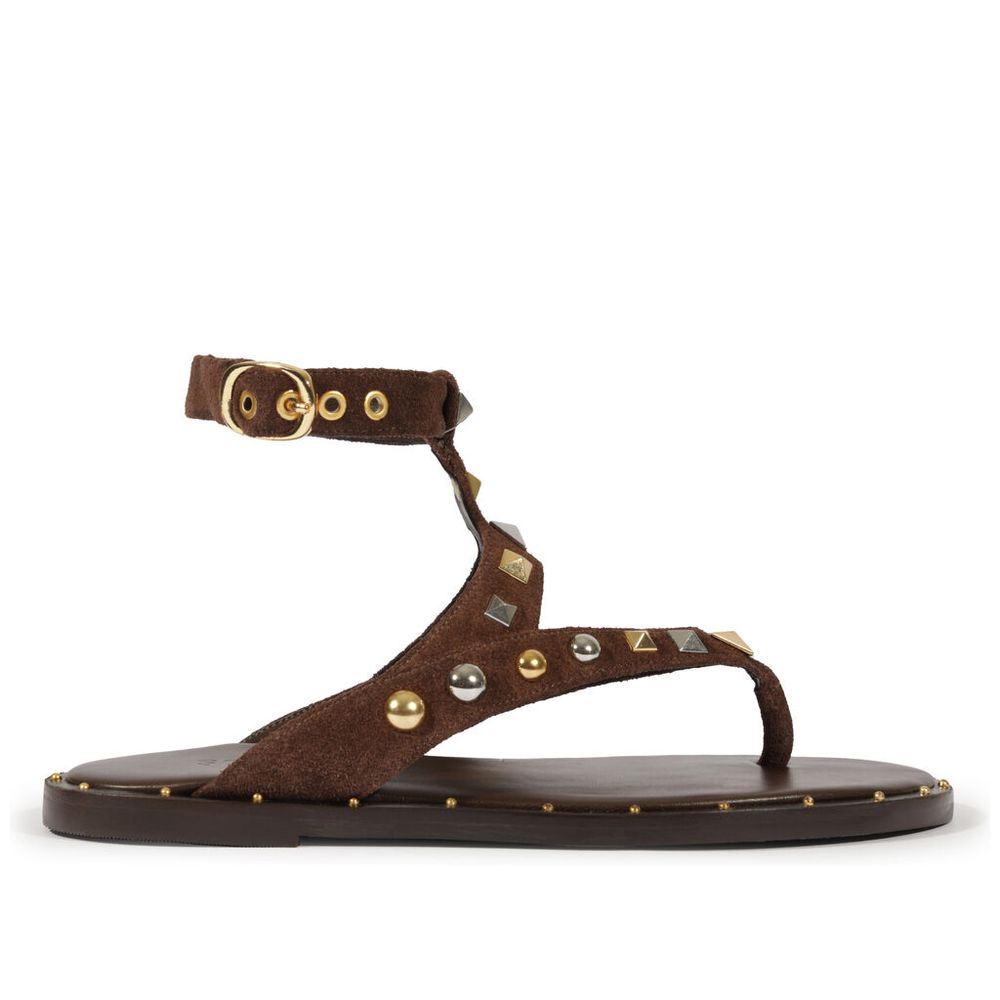 sandalia-schutz-flat-marrom-tachas-douradas-e-prateadas-1
