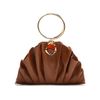 bolsa-arezzo-clutch-caramelo-couro-pequena-pedra-1