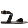 sandalia-arezzo-rasteira-couro-preto-tiras-largas-fivela-dourada-1