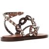 flat-vicenza-haia-marrom-couro-adornos-studs-prateados-3