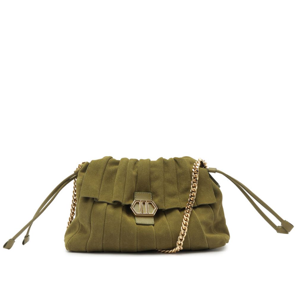 bolsa-arezzo-shoulder-camurca-verde-grande-fecho-dourado-1