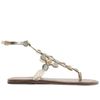 sandalia-arezzo-rasteira-dourada-couro-apliques-metalicos-1