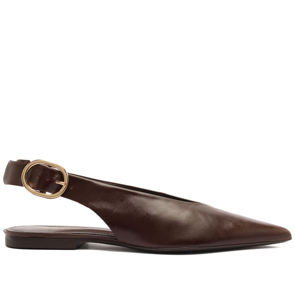 sapatilha-arezzo-marrom-couro-slingback-bico-fino-fivela-1