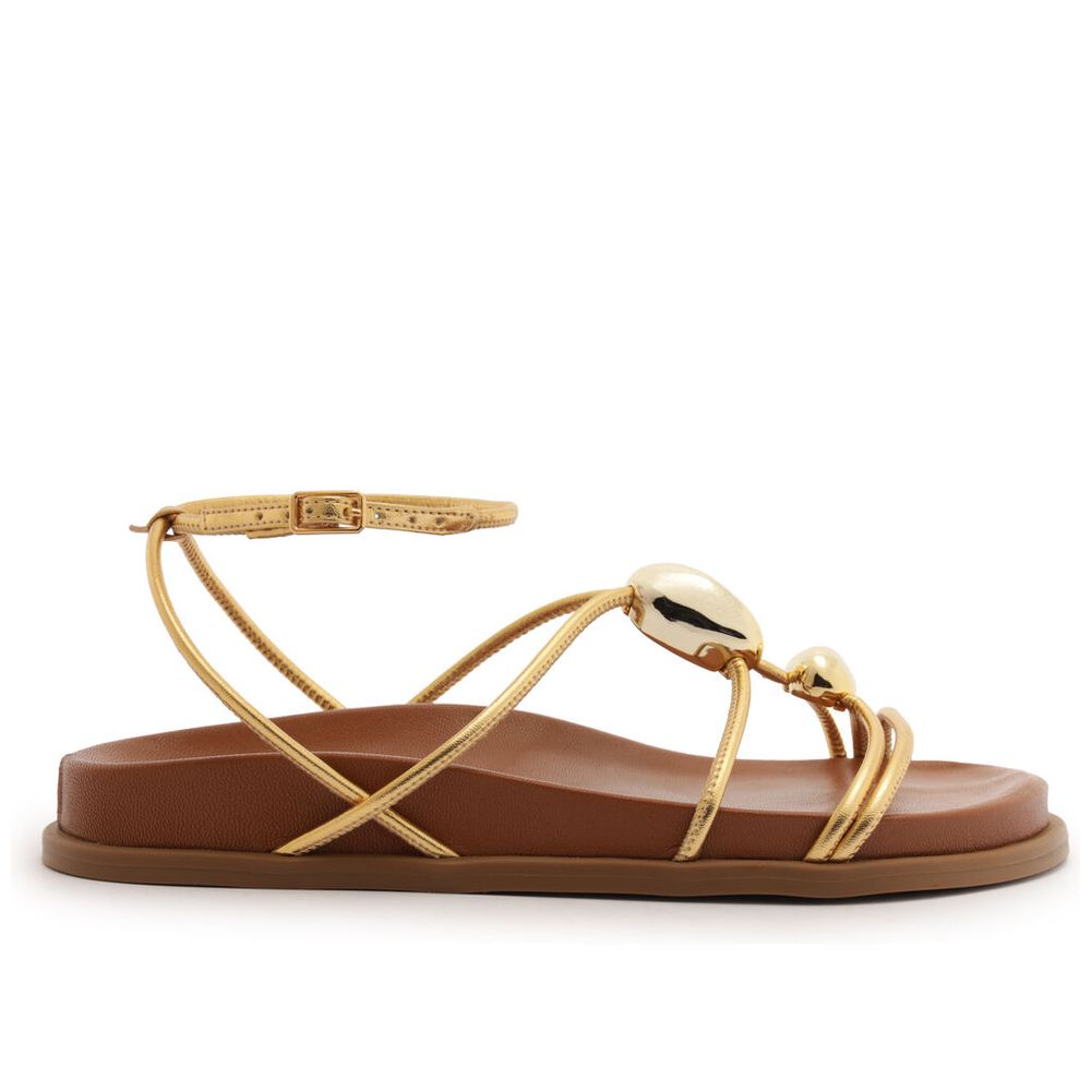 sandalia-arezzo-flat-dourada-tiras-finas-esferas-metalizadas-1