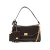 bolsa-arezzo-marrom-couro-tresse-pequena-corrente-dourada-1
