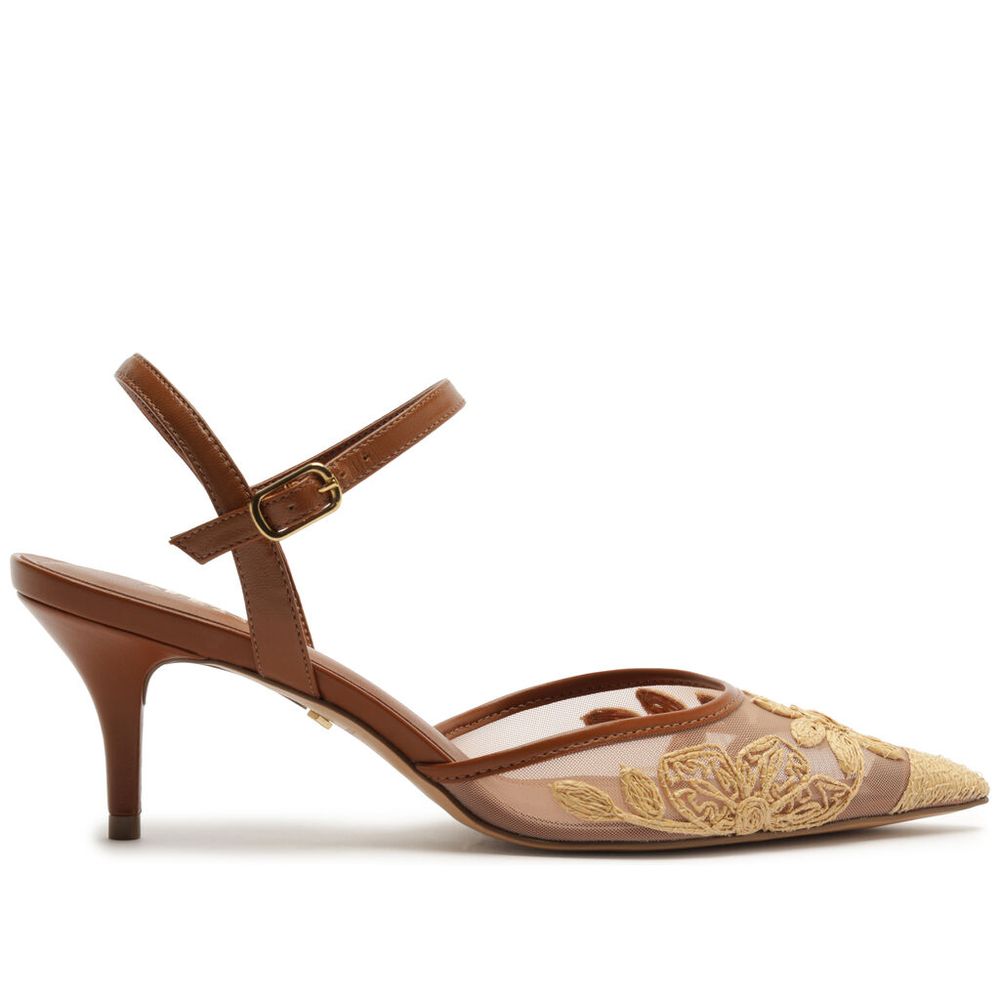 scarpin-arezzo-slingback-marrom-tela-bordada-floral-dourado-1 scarpin-arezzo-slingback-marrom-tela-bordada-floral-dourado-1