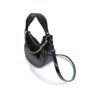bolsa-schutz-hobo-couro-preta-pequena-corrente-dourada-2
