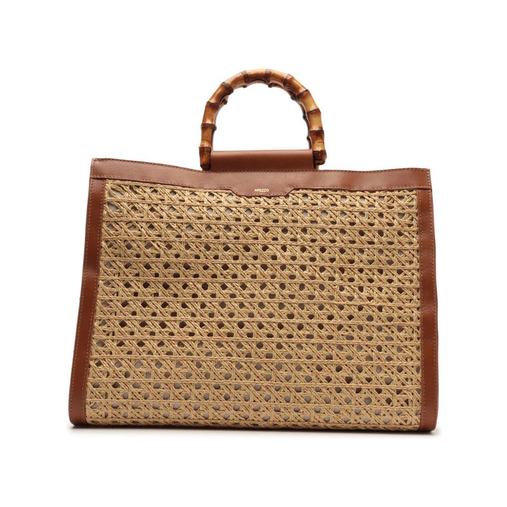 bolsa-arezzo-shopping-marrom-couro-palha-isla-grande-1