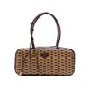 bolsa-arezzo-bowling-couro-marrom-palha-sintetica-media-1