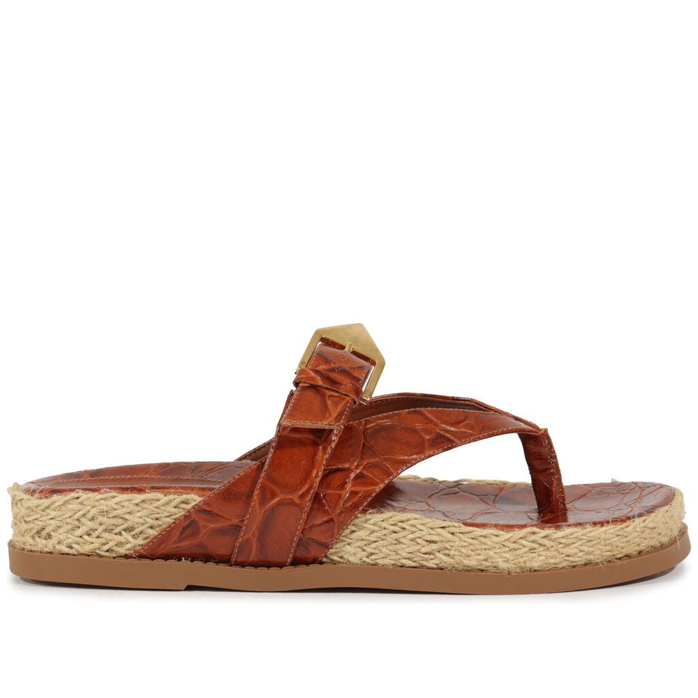sandalia-schutz-papete-scalea-couro-croco-marrom-1 sandalia-schutz-papete-scalea-couro-croco-marrom-1