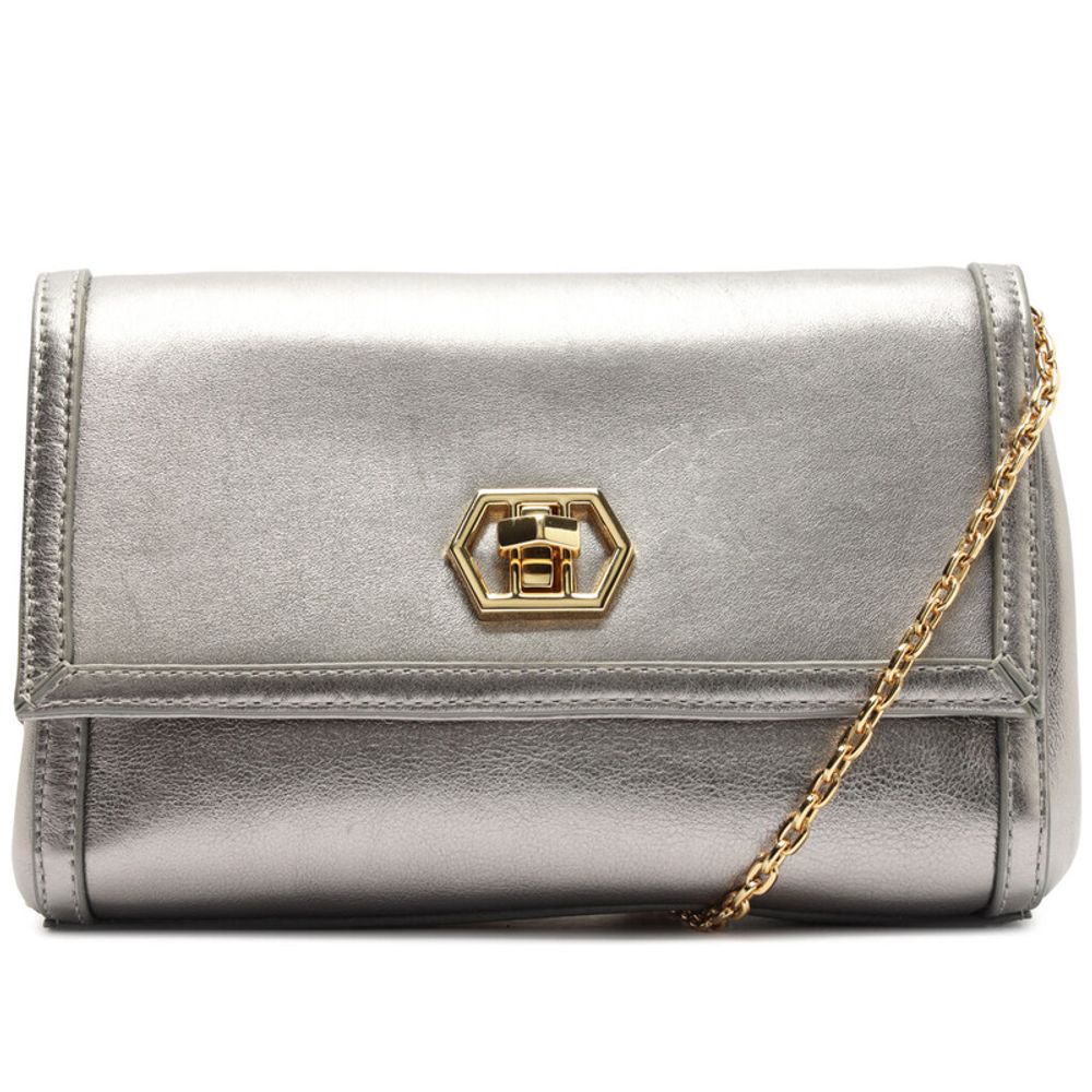 bolsa-arezzo-tiracolo-prata-couro-media-encaixe-metal-1