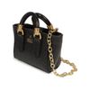 bag-charm-schutz-preto-texturizado-detalhes-dourados-2