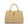 bolsa-arezzo-tote-bege-grande-metal-tiras-frontais-1