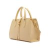 bolsa-arezzo-tote-bege-grande-metal-tiras-frontais-3