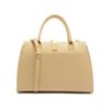 bolsa-arezzo-tote-bege-grande-metal-tiras-frontais-4