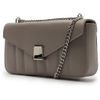 bolsa-arezzo-tiracolo-cinza-pequena-corrente-dupla-2 bolsa-arezzo-tiracolo-cinza-pequena-corrente-dupla-2