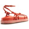 sandalia-arezzo-flatform-laranja-tiras-amarracao-3