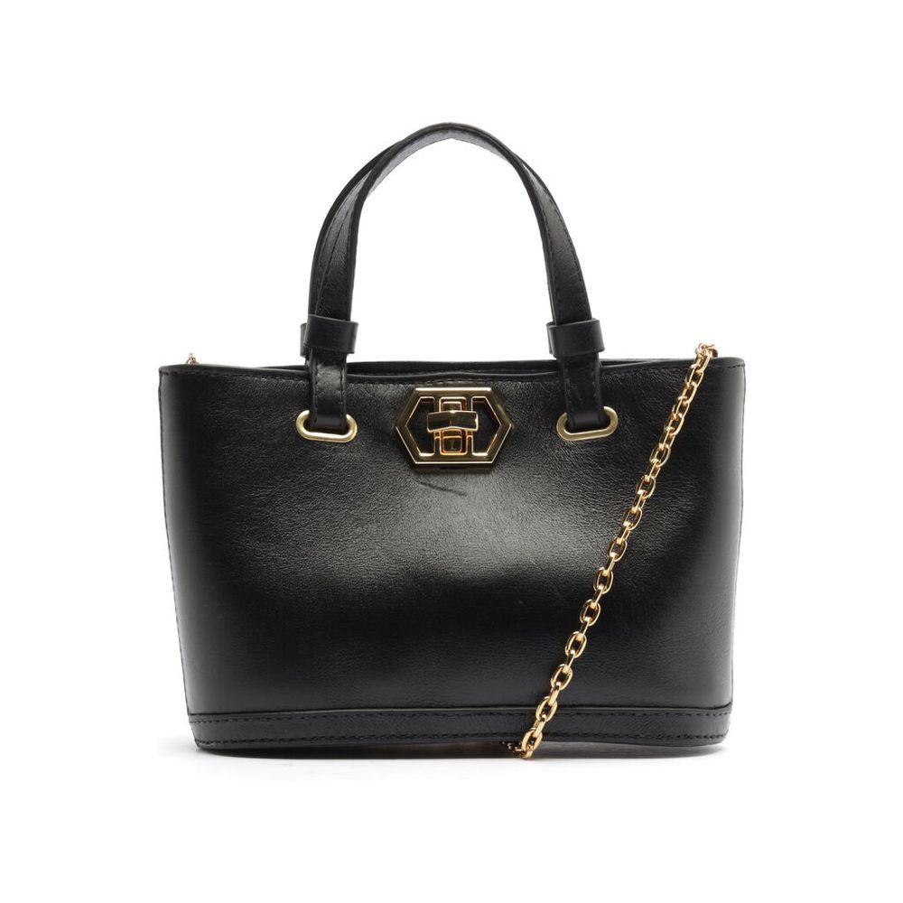 bolsa-arezzo-tote-preta-couro-pequena-encaixe-metal-1 bolsa-arezzo-tote-preta-couro-pequena-encaixe-metal-1