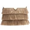 bolsa-arezzo-clutch-dourada-couro-franjas-pequena-1