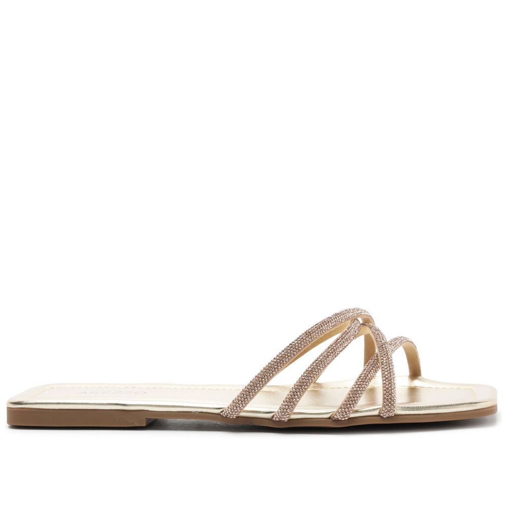 sandalia-arezzo-rasteira-dourada-bico-quadrado-tiras-duo-strass-1