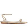 sandalia-schutz-skye-flat-dourada-1