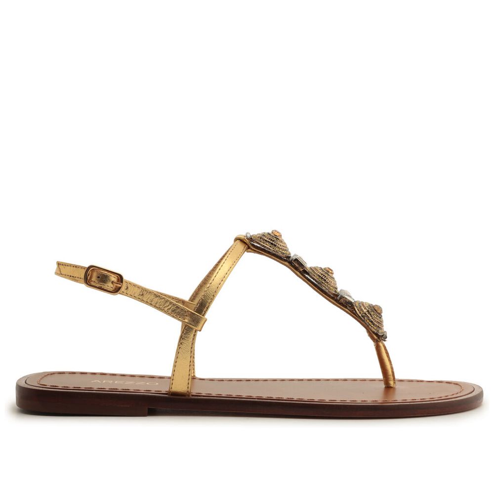 sandalia-arezzo-rasteira-dourada-couro-pedrarias-vintage-1