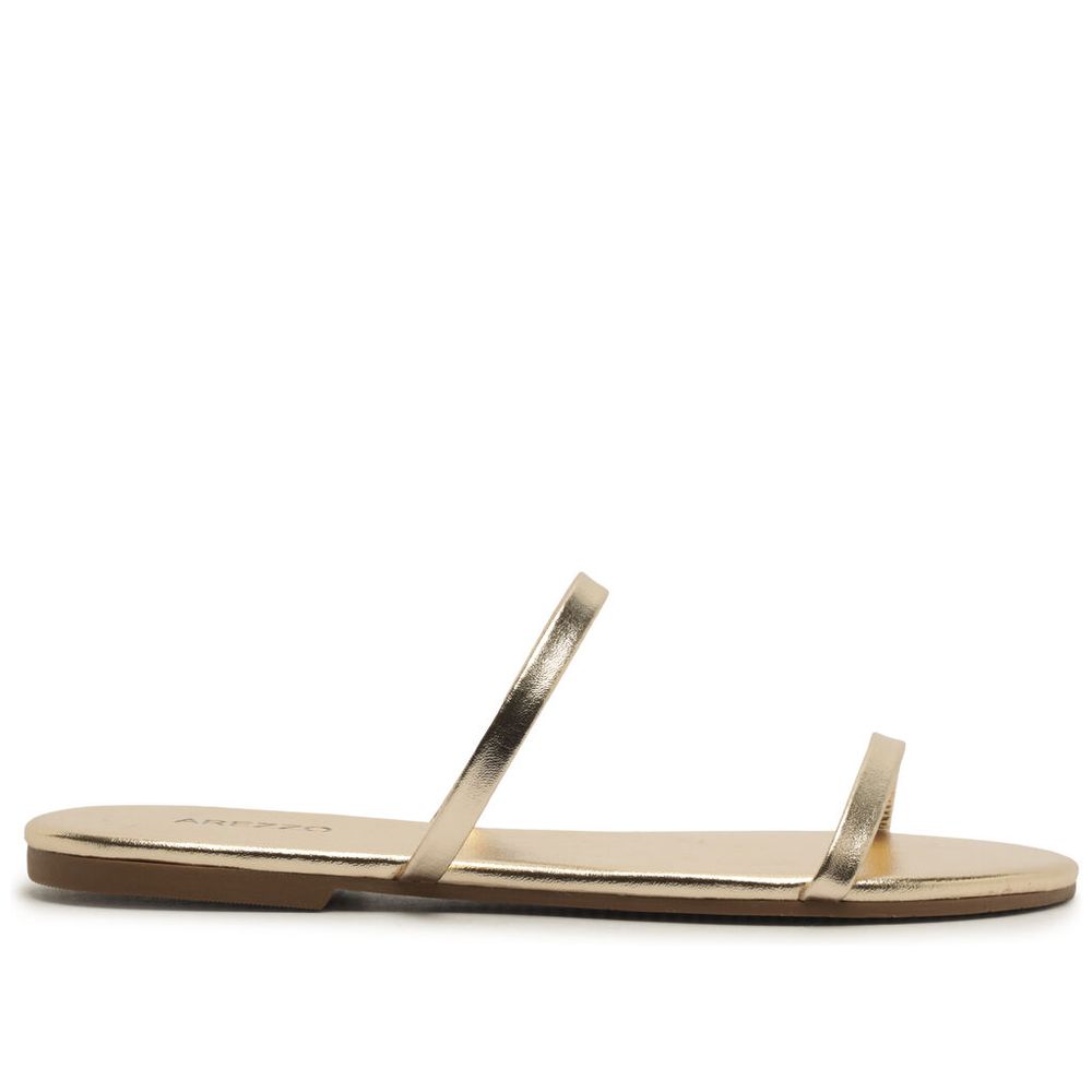 sandalia-arezzo-flat-dourada-duas-tiras-finas-1