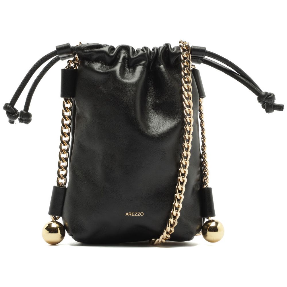mini-bag-arezzo-preta-couro-porta-celular-corrente-esferas-1
