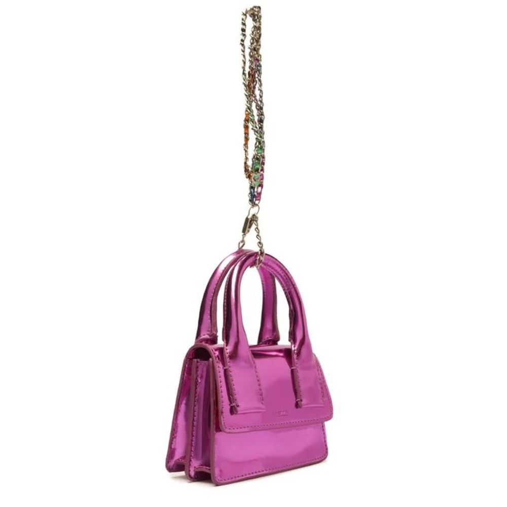 Mini Bag Tiracolo Roxa Metal Sia Arezzo Meia Sola